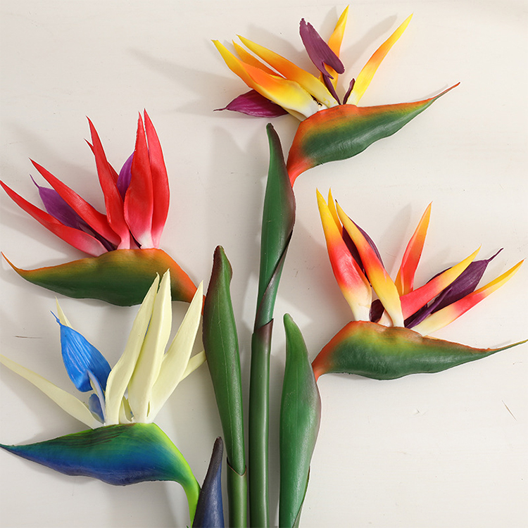 Bird Paradise Strelitzia - قطعتان من زهور السترليتازيا الاصطناعية (زهرة