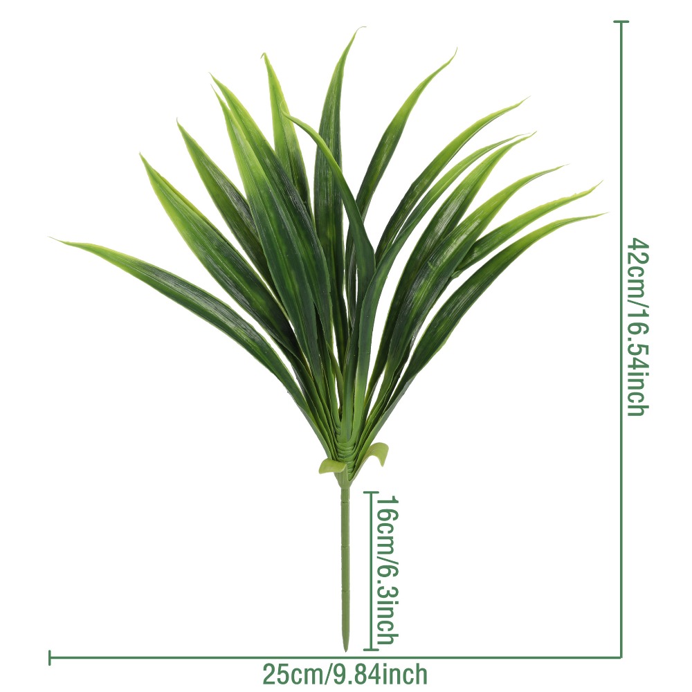 Spider Plant Hanging - أوراق أوركيد صناعية واقعية بطول 42