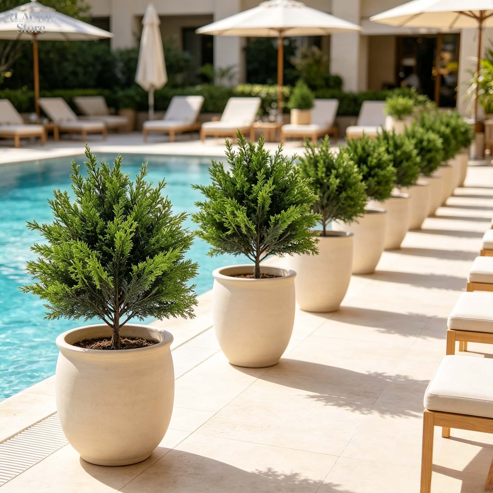 قطعتان من الخضرة الاصطناعية ال - مراجعة Dracaena Marginata وسعره
